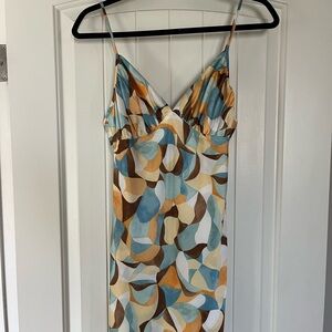 Printed Slip Dress